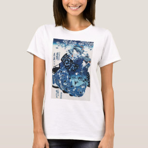 Japanische Geisya Frau, Kuniyoshi, Ukiyo-e T-Shirt