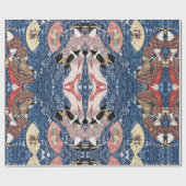 Japanische Geschichte Geisha Geschenkpapier (Flach)