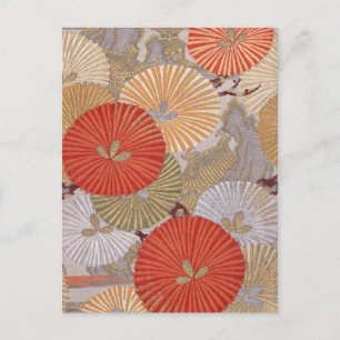 Japanische Gewebe 2012 Pocket Calendar Postkarte