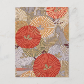 Japanische Gewebe 2012 Pocket Calendar Postkarte