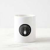 Japanische Ginger in einen Kreis Kaffeetasse (Mittel)