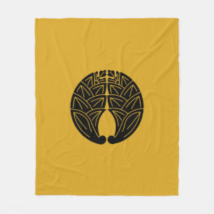 Japanische Gingers Fleecedecke