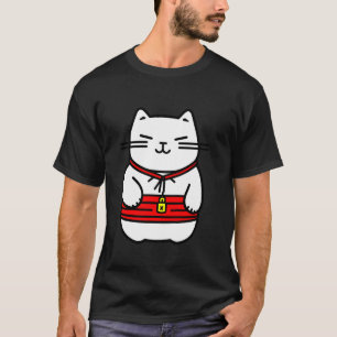 Japanische Glückskatze oder Maneki-Neko T-Shirt