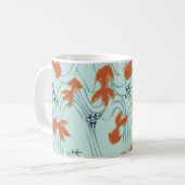 Japanische Goldfish Chiyogami Tasse (Vorderseite Links)