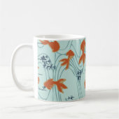 Japanische Goldfish Chiyogami Tasse (Links)