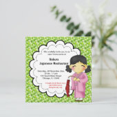 Japanische Grand Opening Einladung (Stehend Vorderseite)