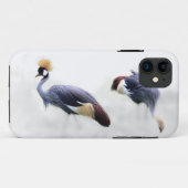 Japanische Gray Crowned Cranes Case-Mate iPhone Hülle (Rückseite (Horizontal))