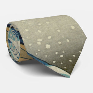 Japanische große Welle weg von Kanagawa durch Krawatte