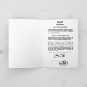 Japanische Grußkarte Karte (Innenseite)