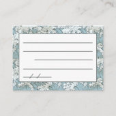 Japanische Haiku Gedicht-Note-Karte Visitenkarte (Vorderseite)