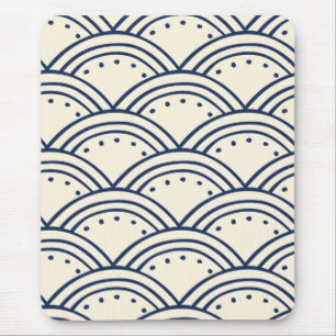 Japanische Half-Circle Mousepad