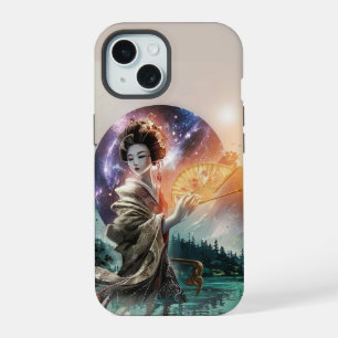 Japanische Handyhülle für Frauen iPhone 15 Hülle