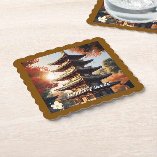 "Japanische Harmonie" Untersetzer (angewinkelt)