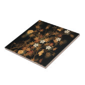 Japanische Herbstblumen & Baum Fliese (Seite)