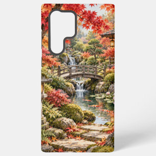 Japanische Herbstgarten-Handyhülle Samsung Galaxy Hülle