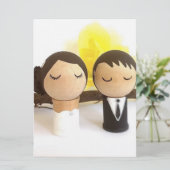 Japanische Hochzeitskarte (Stehend Vorderseite)