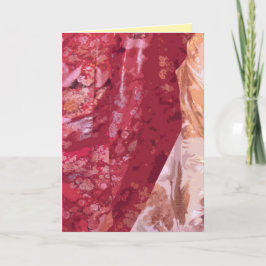 Japanische Hochzeitskimonos im nahen Karte