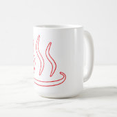 Japanische Hot Spring-Tasse Kaffeetasse (VorderseiteRechts)