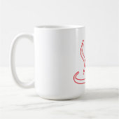 Japanische Hot Spring-Tasse Kaffeetasse (Links)