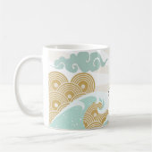 japanische Illustration Kaffeetasse (Links)