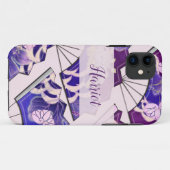 Japanische INDIVIDUELLE NAME für traditionelle Fan Case-Mate iPhone Hülle (Rückseite (Horizontal))