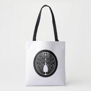 Japanische Ingwer in einem Kreis umarmend Tasche