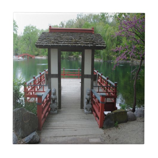 Japanische Inspiration Fliese (Vorderseite)