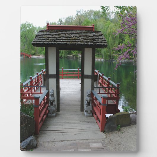 Japanische Inspiration Fotoplatte (Vorderseite)
