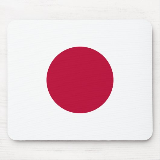 Japanische (japanische) Flagge Mousepad (Vorne)