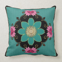 Japanische Jugendstil-Rosette