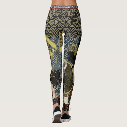 Japanische Kaiserhof-Ausführende Leggings (Rückseite)