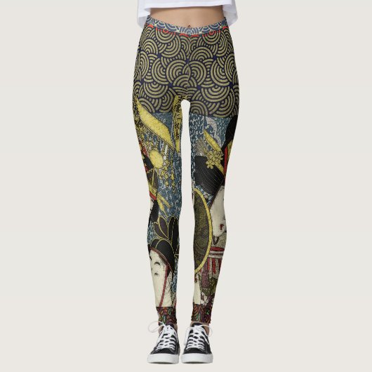 Japanische Kaiserhof-Ausführende Leggings (Vorderseite)
