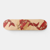 Japanische Karpfe Skateboard (Horizontal)