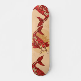 Japanische Karpfe Skateboard