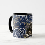 Japanische Karpfen-Tasse Tasse (Vorderseite Links)