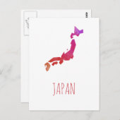 Japanische Karte (Vorne/Hinten)