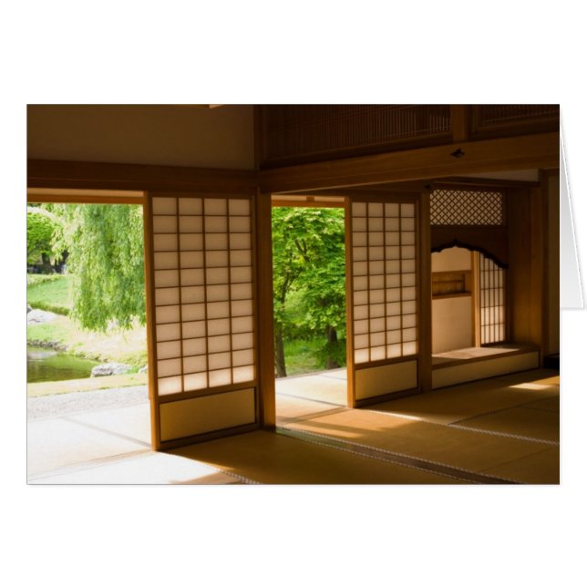 Japanische Karte (Vorderseite (Horizontal))