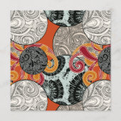 Japanische Karte mit Kugeln und Wirbel (Vorderseite)