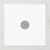 Japanische Karte mit Kugeln und Wirbel (Rückseite)