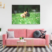 Japanische Katze 4 Leinwanddruck (Insitu (Wohnzimmer))