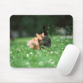 Japanische Katze 4 Mousepad (Mit Mouse)