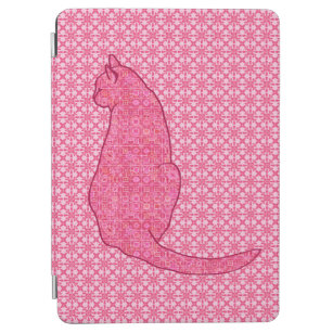 Japanische Katze - Fuchsia Pink Batik iPad Air Hülle