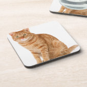 Japanische Katze Getränkeuntersetzer (Linke Seite)