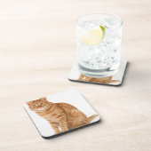 Japanische Katze Getränkeuntersetzer (Rechte Seite)