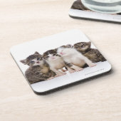 Japanische Katze Getränkeuntersetzer (Linke Seite)