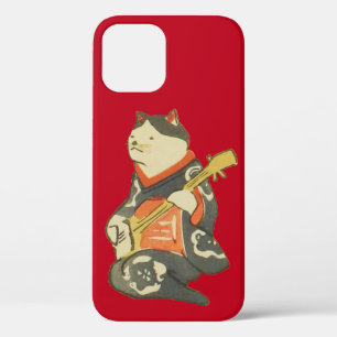 Japanische Katze Gitarre spielen, Kuniyoshi, Ukiyo Case-Mate iPhone Hülle