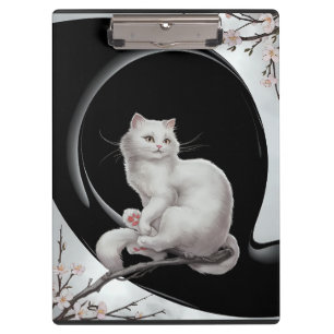 Japanische Katze im ukio-Stil Klemmbrett