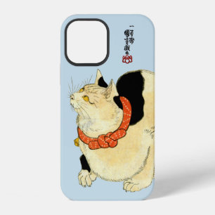 Japanische Katze, Kuniyoshi (Farbe änderbar) iPhone 12 Hülle