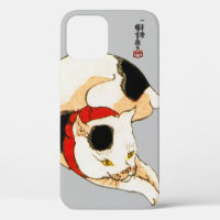 Japanische Katze, Kuniyoshi, Ukiyo-e
