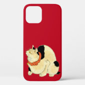 Japanische Katze, Kuniyoshi, Ukiyo-e Case-Mate iPhone Hülle (Rückseite)